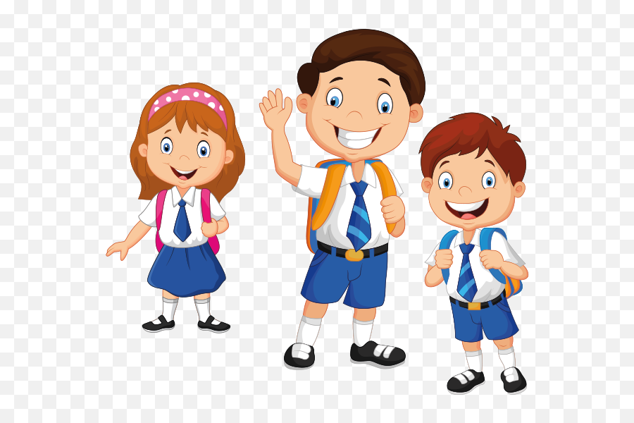 School Children Clipart Transparent - Transparent School Children Clipart Emoji,Children Clipart