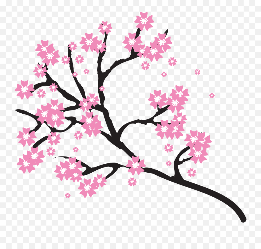 Transparent Background Cherry Blossom - Transparent Cherry Blossom Icon Emoji,Cherry Blossom Png
