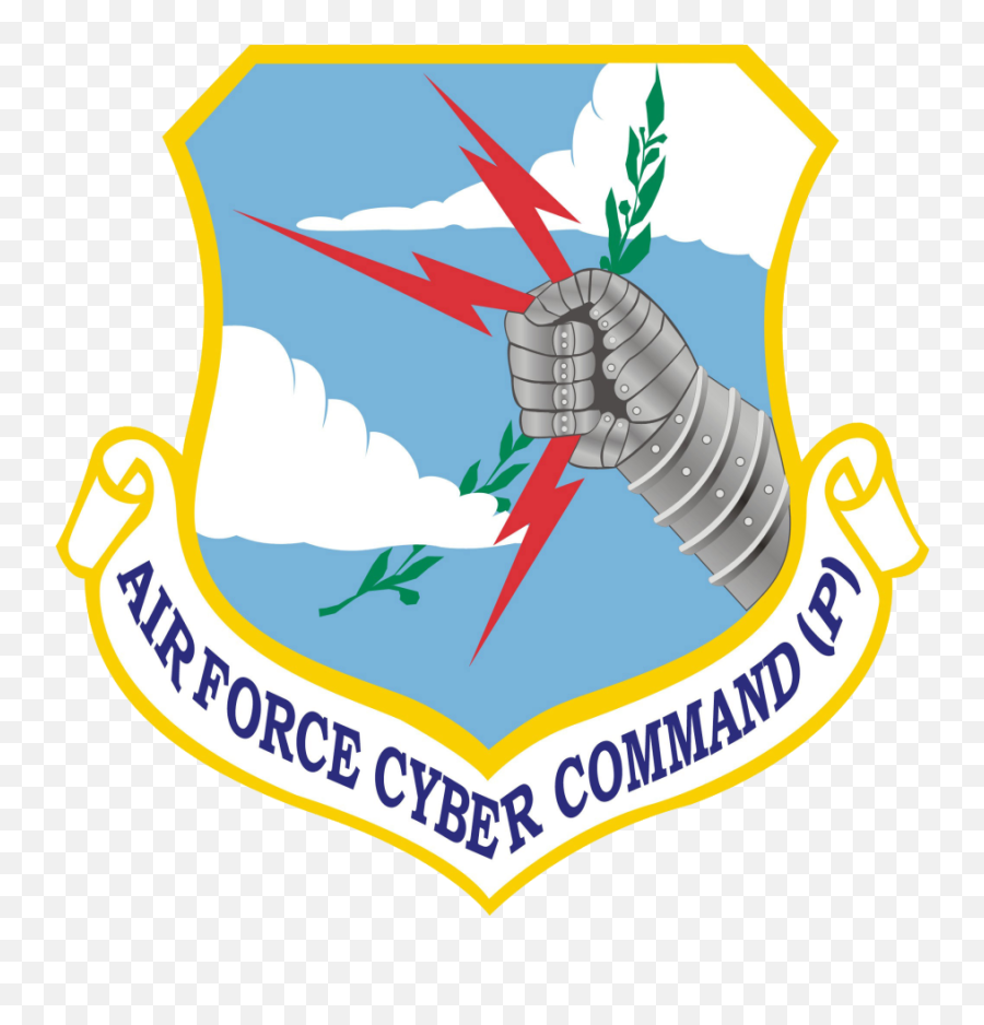 Cyber Png - Us Air Force Cyber Command Logo 1492084 Vippng Air Force Emoji,Air Force Logo