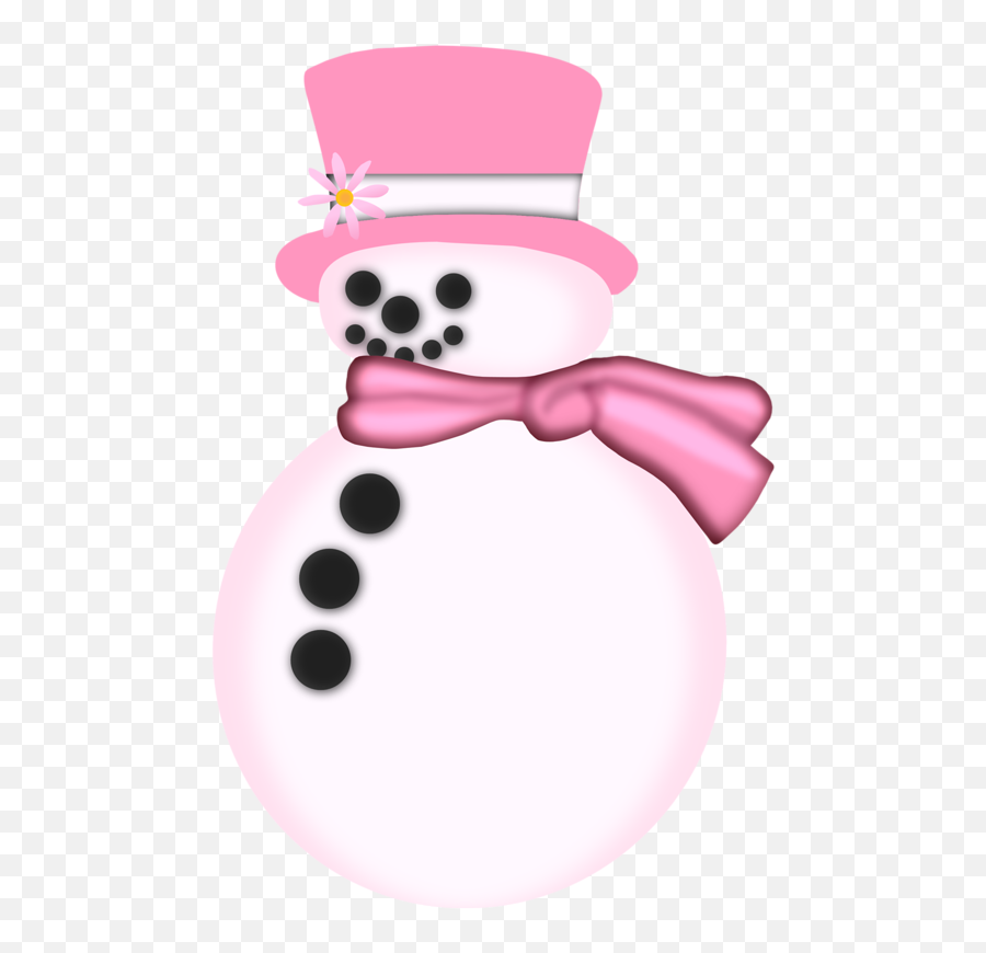 Snowman Clipart Purple - Pink Snowman Clip Art Full Size Dot Emoji,Snowman Clipart