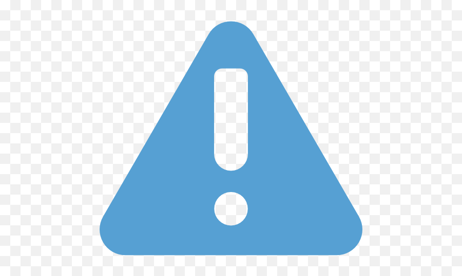 Attention - Alert Icon Blue Transparent Emoji,Attention Png