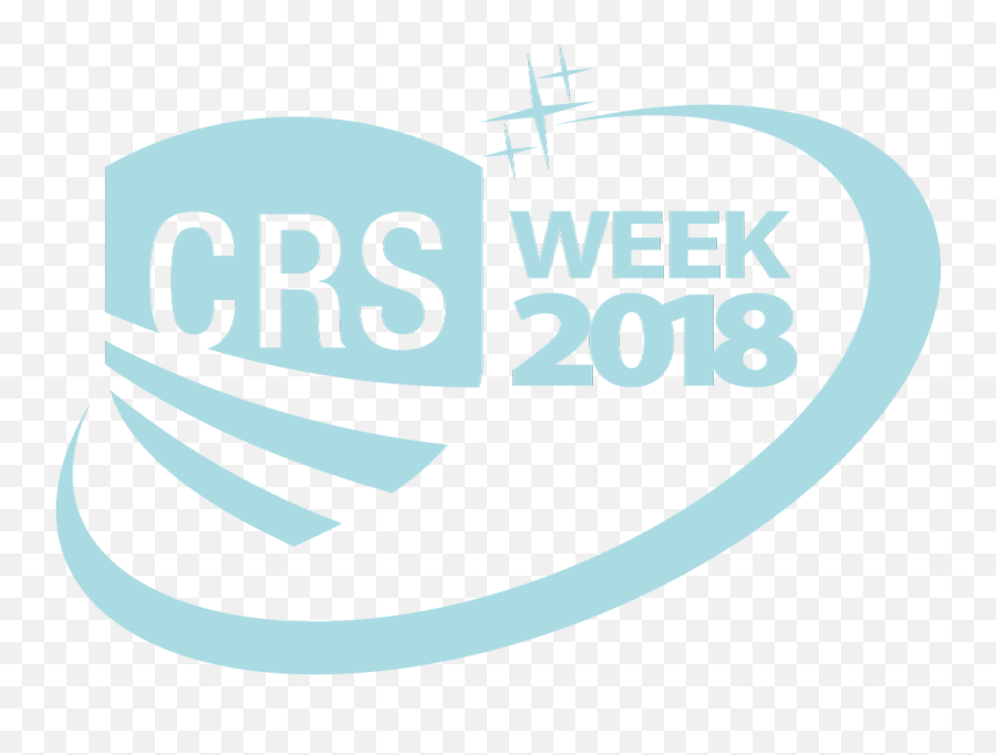 Download Hd Crs Week 2018 Logo Lightblue - Graphic Design Emoji,Logo Design 2018
