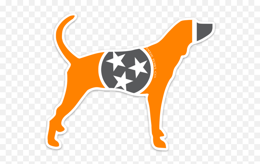 Tn Coonhound - Tennessee Decals Emoji,Foxhound Logo