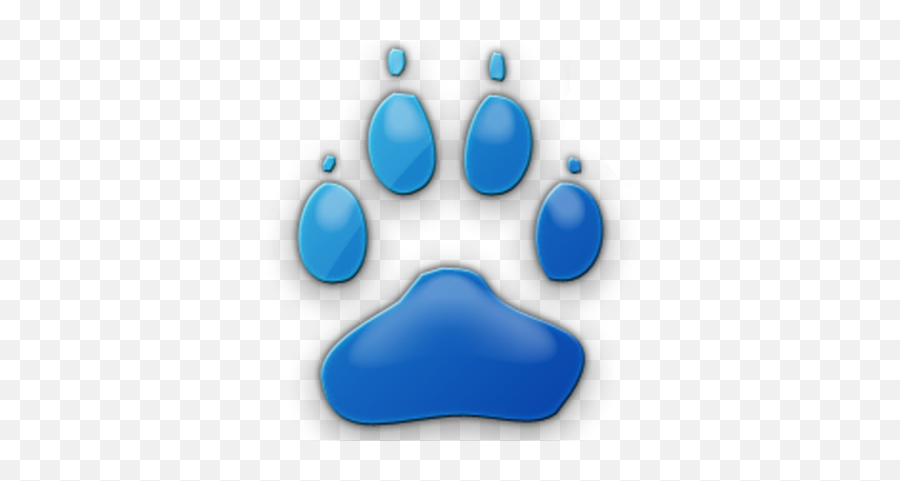 Download Hd Lykan Blue Paws Ad - Clip Art Transparent Png Emoji,Ad Clipart