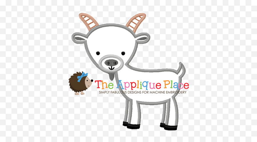 Template Ith Boer Goat Design Pes Felt Design File Goat 4h Emoji,4h Clipart