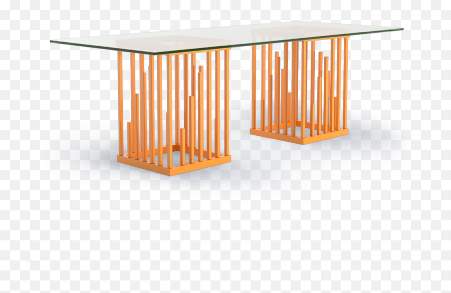 Ultra Modern Dining Table Bright Orange Moderne Design Emoji,Wooden Table Png