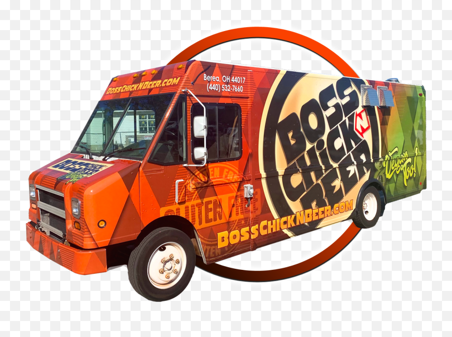 Food Truck U2014 Boss Chickn Beer Emoji,Trucks Png