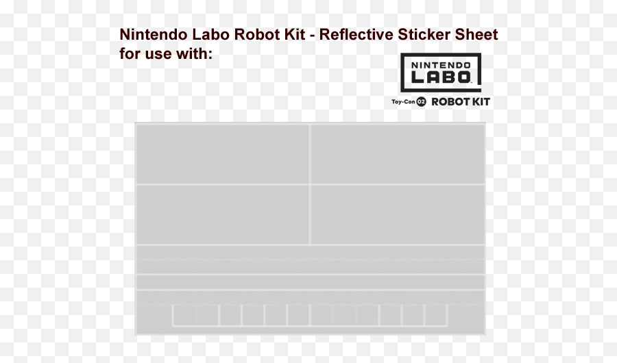 Download Labo - Toycon 02 Robot Stickers Reflective Emoji,Nintendo Labo Logo