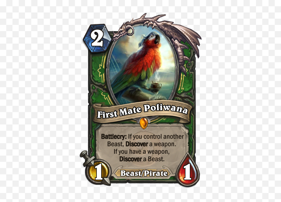 A Legendary Captainu0027s Parrot And The Card Pirate Hunter Emoji,Pirate Parrot Png