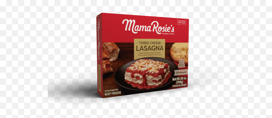 Three Cheese Lasagna - Traditional Pasta Products Mama Rosieu0027s Emoji,Lasagna Transparent