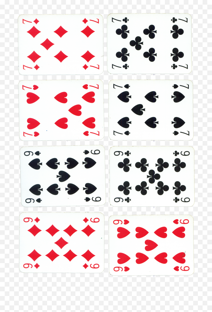 Playing Cards - Clip Art Library Emoji,Playing Cards Clipart Black And White