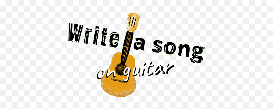 Write A Song On Guitar - Language Emoji,Guitar Logo