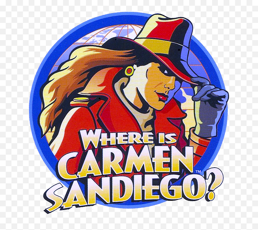 Carmen Sandiego Circular Logo Design Penry Creative - Time Is Carmen Sandiego Logo Emoji,Circular Logo