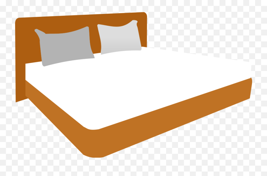 Make Bed Clip Art Cliparts And Others - Double Bed Clipart Emoji,Bed Clipart