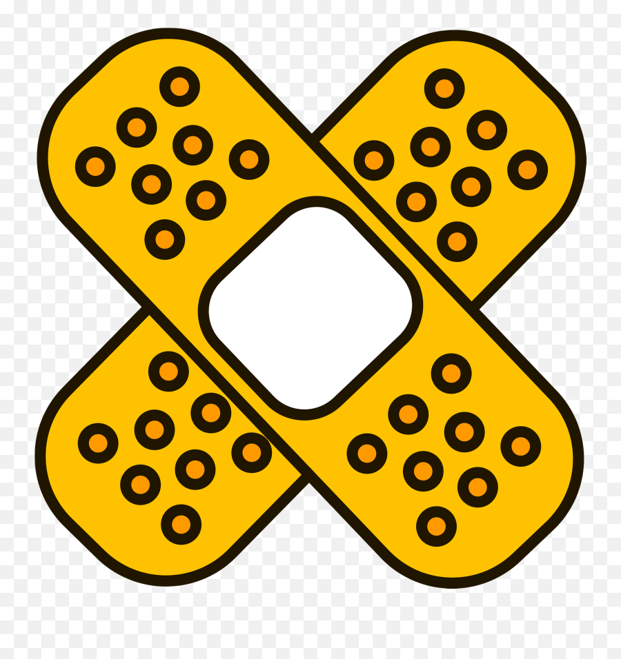 Band Aid Clipart - Dot Emoji,Bandaid Clipart