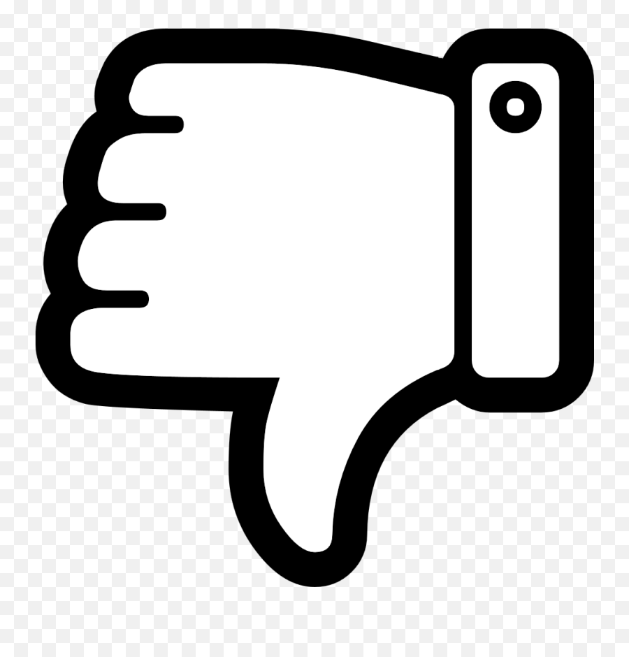 Thumbs Up Down Png - Thumbs Down White Png Clipart Full Transparent Thumb Down Png Emoji,Thumbs Down Clipart