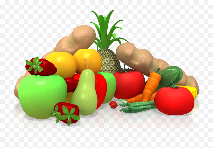 Vegetables Clipart Healthy Food - Healthy Lifestyle Ppt Slide Emoji,Healthy Food Clipart