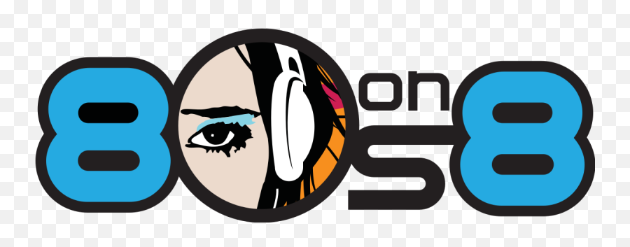 80s - Sirius 80s On 8 Emoji,80s Logo