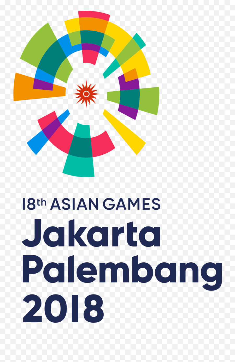 2018 Asian Games - Wikipedia Asian Games Logo Png Emoji,Games Logo