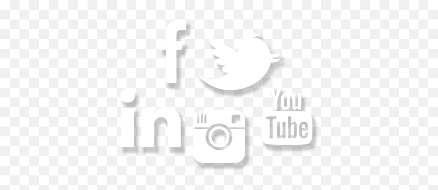 White Social Media - Cool You Tube Icons Transparent Png Camera Emoji,Social Media Icons Transparent