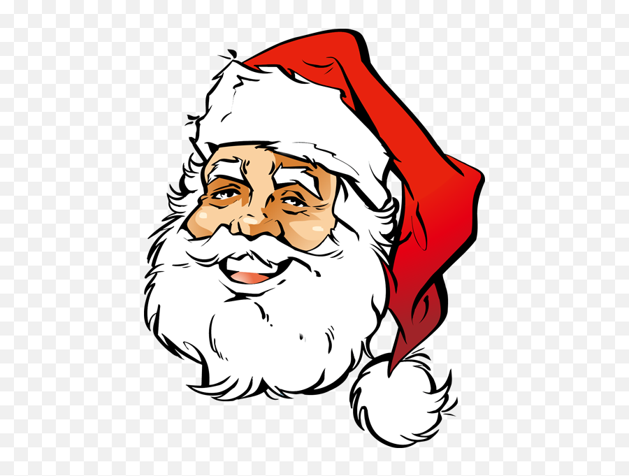 Free Santa Face Picture Download Free - Santa Clause Face Drawing Emoji,Santa Face Clipart