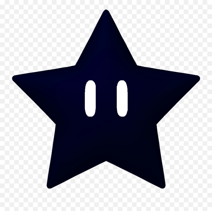 Mario Kart Wii - Black Star Mario Bros Emoji,Mario Star Png