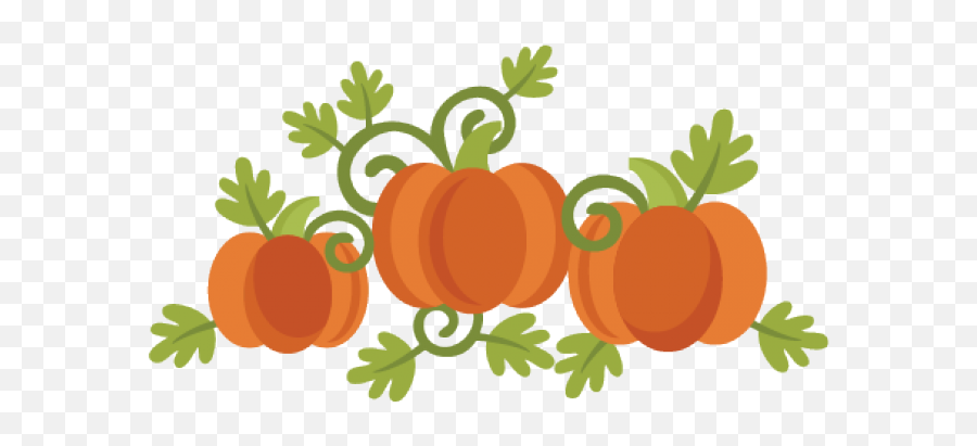 Pumpkin Clipart Group - Group Of Pumpkins Svg Png Download Cute Small Pumpkin Clipart Emoji,Pumpkin Clipart