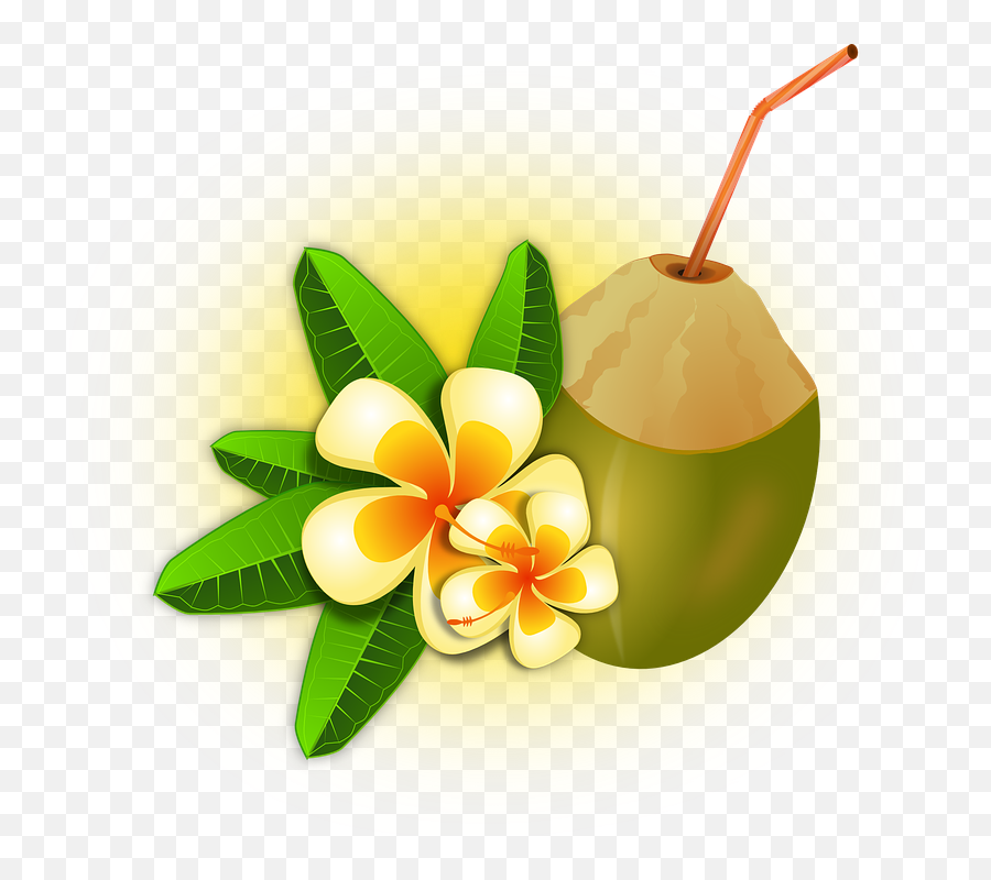 Free Tropical Flowers Cliparts Download Free Clip Art Free - Luau Flyer Emoji,Tropical Clipart