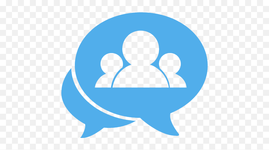 Download Group Chat Icon - Transparent Group Chat Icon Emoji,Group Icon Png