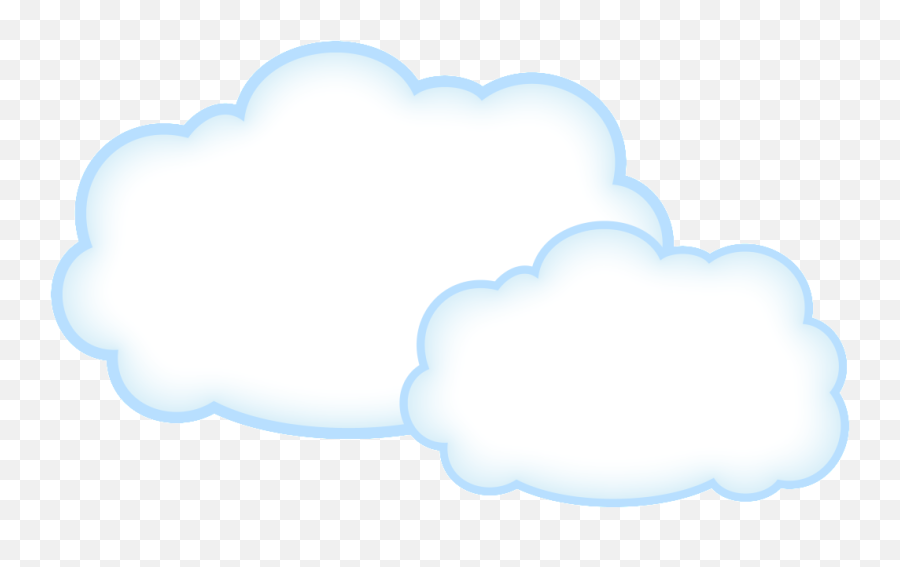 Cloud Clipart Translucent Cloud Translucent Transparent - Transparent Background Clouds Png Cartoon Emoji,Cloud Png