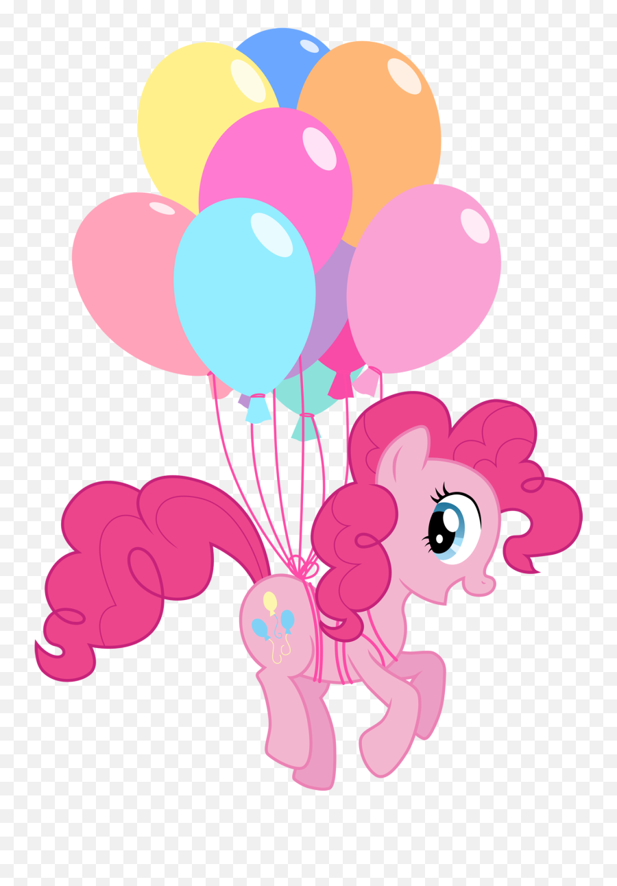 Download My Little Pony Png Pinkie Pie - Balloon Emoji,My Little Pony Png