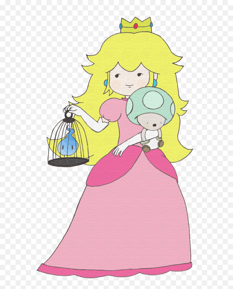 Gta Clipart Princess Peach - Fan Art Hd Png Download Full Fictional Character Emoji,Princess Peach Transparent