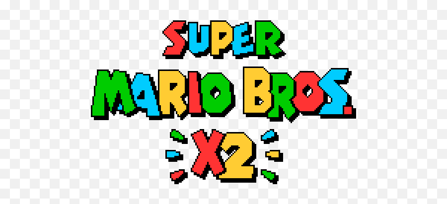 Downloads - Smbx2 Super Mario Bros X2 Super Mario Bros X2 Logo Emoji,Super Mario Logo