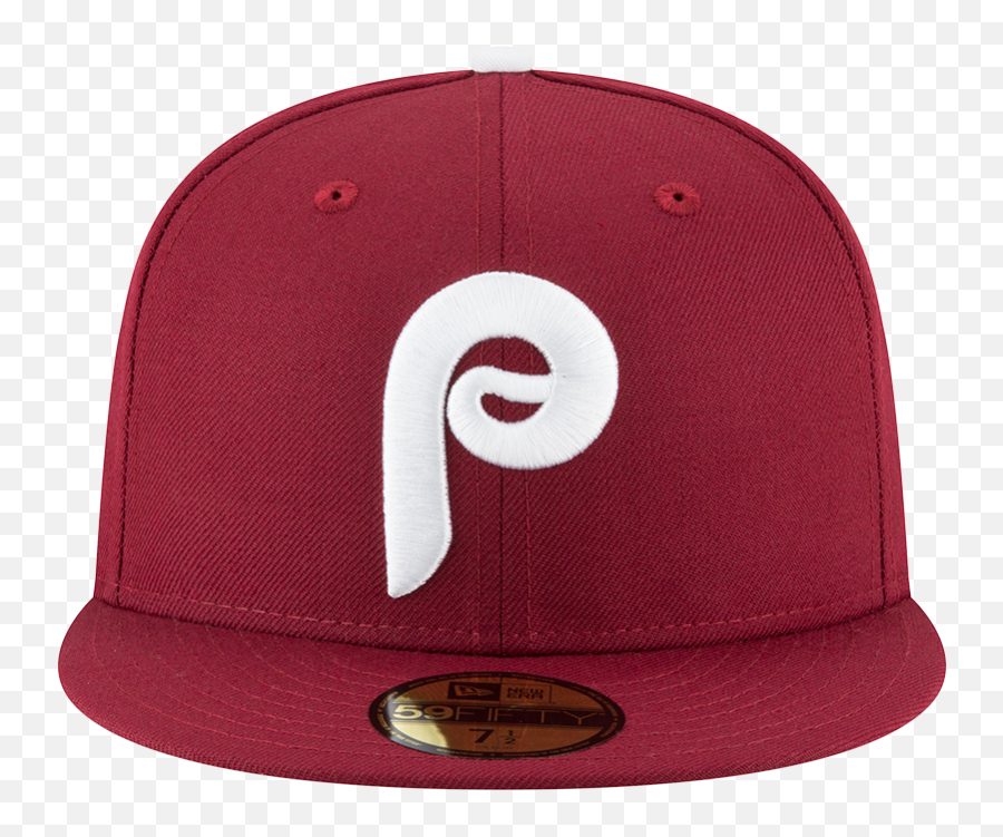 New Era Custom Basics 59fifty Fitted - Phillies Cooperstown Hat Emoji,Mlb Logo Hat