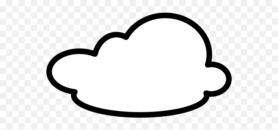 White Cloud Drawing Transparent Emoji,Cloud Drawing Png