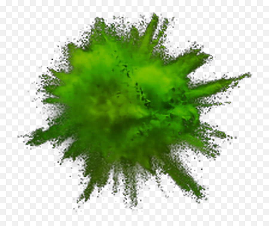 Green Explosion Png - Green Coloured Smoke Png Emoji,Explosion Png