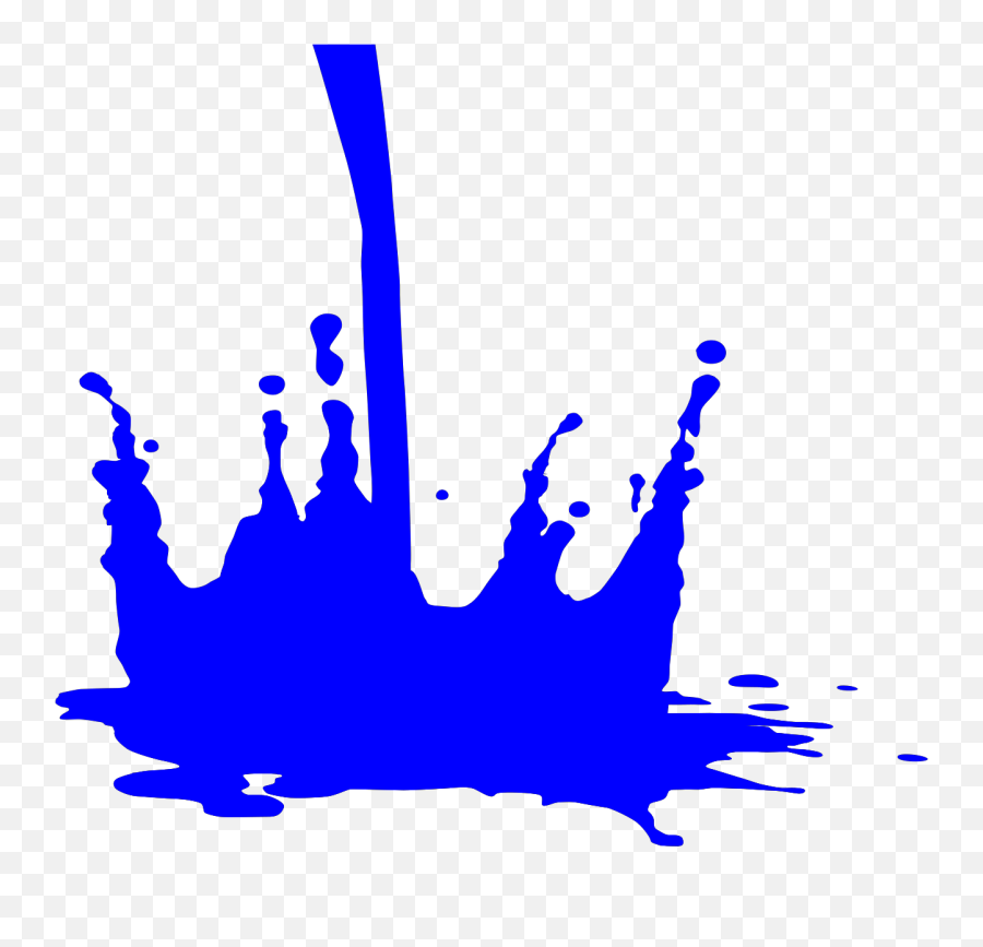 Paint Splat Blue Svg Vector Paint Splat Blue Clip Art Emoji,Paint Splat Clipart