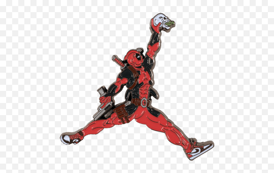 Air Deadpool Pin Soft Enamel Pins Pin And Patches Soft Emoji,Dead Pool Logo