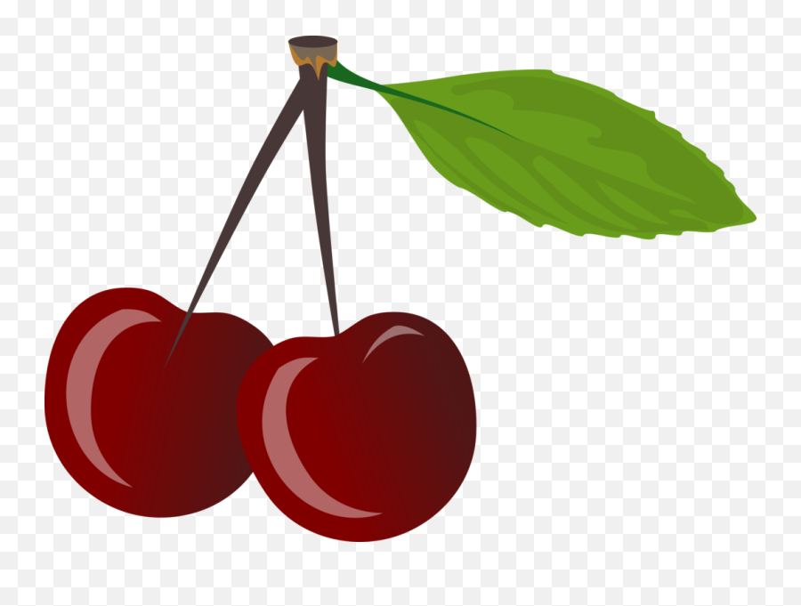 Cherry Clipart Transparent Png Image - Clipart Cheries Emoji,Cherry Clipart