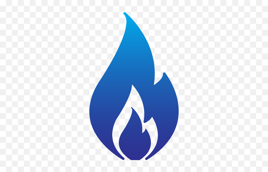 Cool Blue Flame Logo Transparent Png - Transparent Blue Flame Logo Emoji,Flame Logo