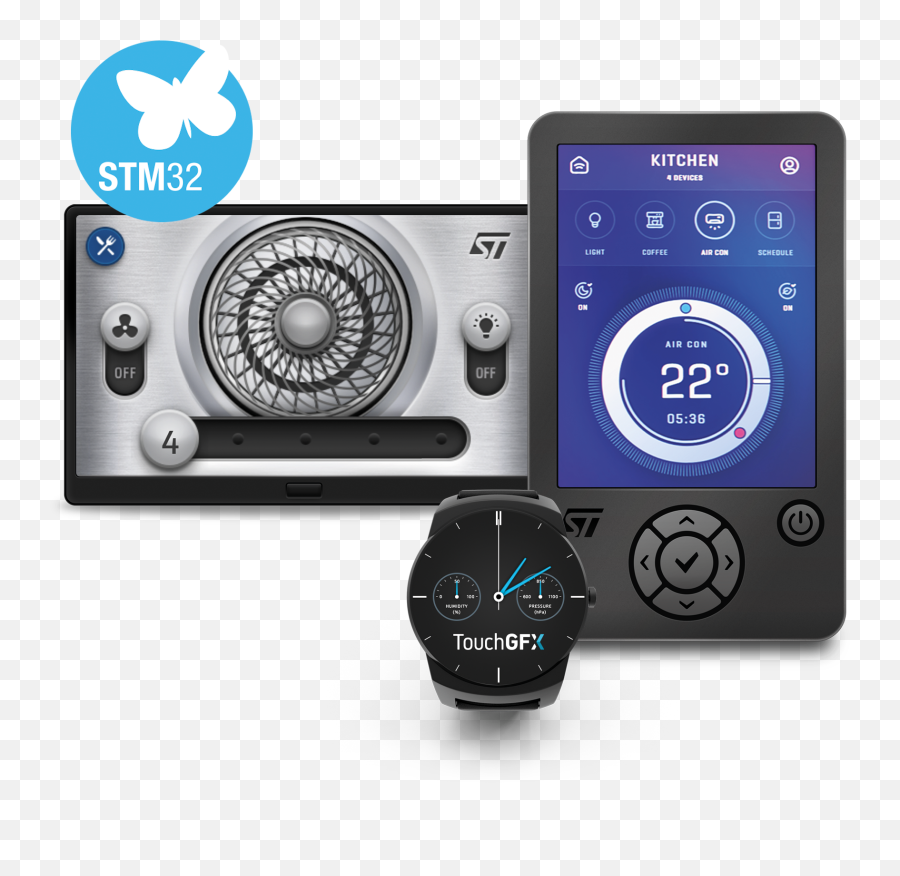 Stm32 Graphical User Interface - Stmicroelectronics Emoji,Transparent Lcd Side Panel Diy