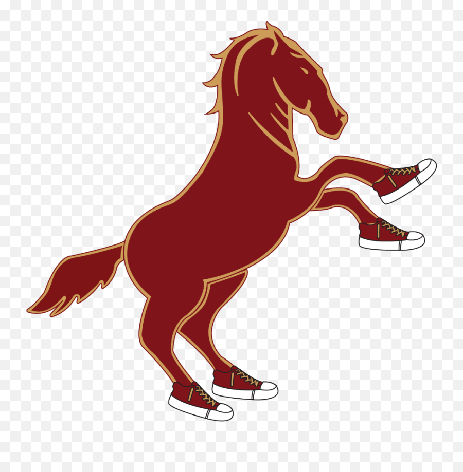 Alvirne Runs On Fun Emoji,Mustangs Clipart