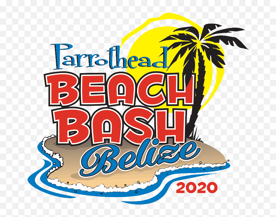 Parrothead Beach Bash Belize Emoji,Beach Transparent