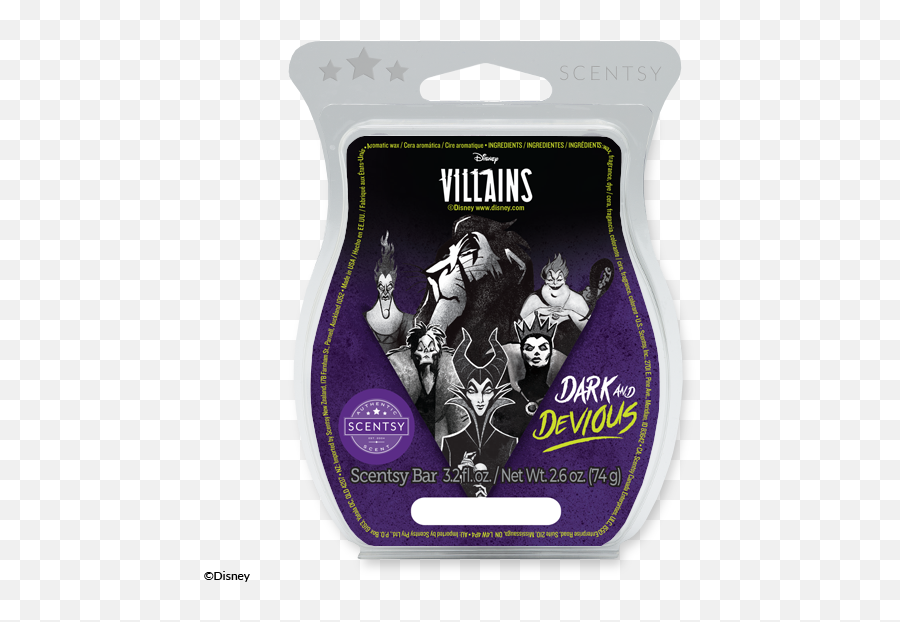 Dark U0026 Devious Scentsy Bar Disney Villains 2021 Emoji,Disney Villains Png