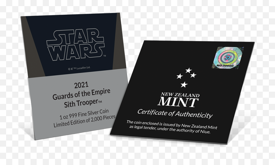 Niue Star Wars Guards Of The Empire U2013 Sith Trooper 1oz Emoji,Star Wars Sith Logo