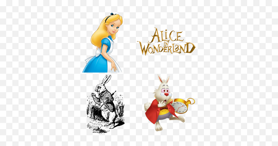 Alice In Wonderland Transparent Png - Transparent Alice In Wonderland Logo Emoji,Alice In Wonderland Clipart