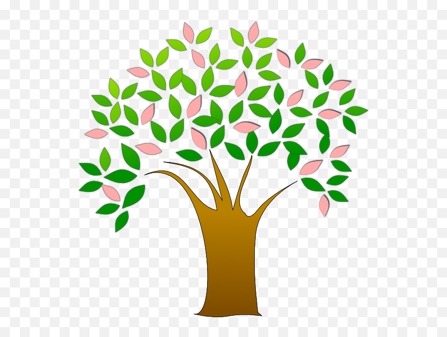 Tree Clip Art At Clker - Easy Neem Tree Drawing Emoji,Life Clipart