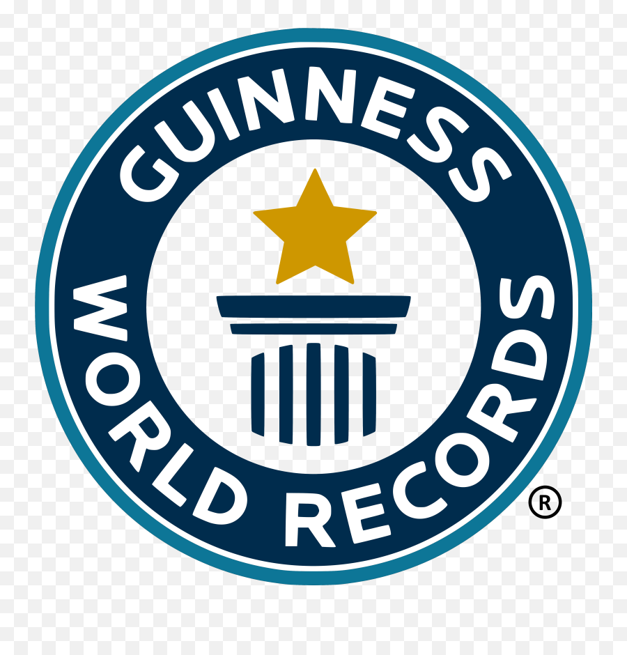Guinness World Record Logo Png Image - World Record Guinness Emoji,Record Png