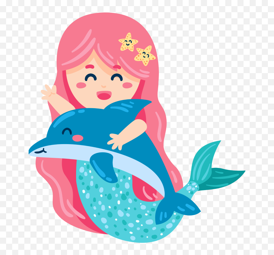 Mermaid Clipart - Full Size Clipart 5757766 Pinclipart Mermaid Emoji,Mermaid Clipart