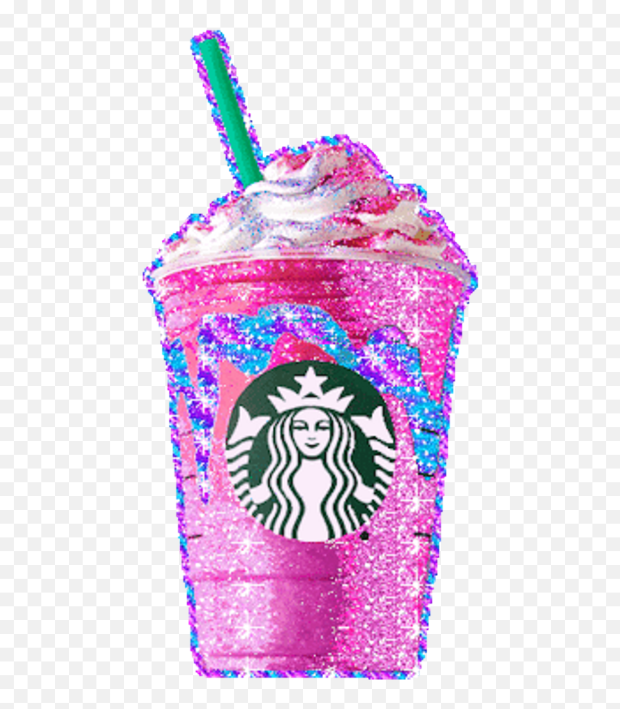 Starbucks Clipart Pink - Unicorn Starbucks Coffee Png Starbucks Emoji,Starbucks Clipart